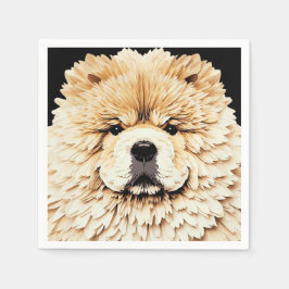 PAPIER MIRAGE Cream Chow Servet