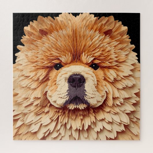 PAPIER MIRAGE Red Chow Legpuzzel (Verticaal)