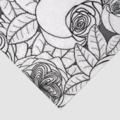 PAPIER MOUSSELINE Flower Bud tissue paper (Detail)