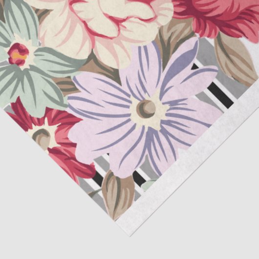 PAPIER MOUSSELINE - Shabby Flowers - Weefselpapier (Detail)