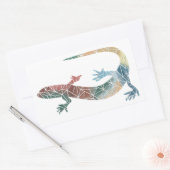Papier Mozaïek Gecko Sticker (Envelop)