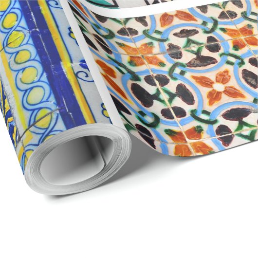 Papier mozaïek inpakken (Rol Hoek)