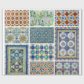 Papier mozaïek inpakken (Vlak)