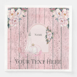 Papier Napkin 8-inch klein stukje land, Chic, Boho Servet