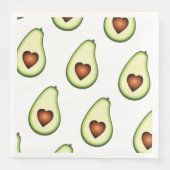 Papier Napkin - Avocado Servet (Voorkant)