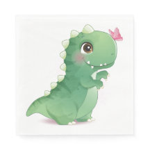 PAPIER NAPKIN : BABY DINOSAUR