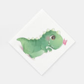 PAPIER NAPKIN : BABY DINOSAUR SERVET (Hoek)