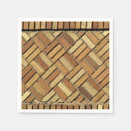 Papier Napkin - Brick Pattern Servet