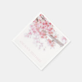 PAPIER NAPKIN : CHERRY BLOSSOM SERVET (Hoek)