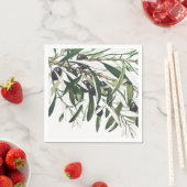 PAPIER NAPKIN : CHRISTMAS : OLIJFBRANK SERVET (Insitu)