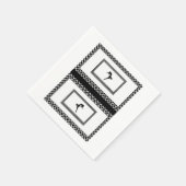 Papier Napkin Dancer Servet (Hoek)