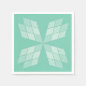 Papier Napkin - Diamond Petals Servetten (Voorkant)