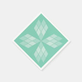 Papier Napkin - Diamond Petals Servetten (Hoek)