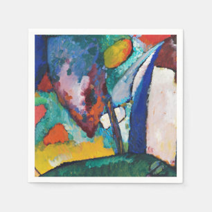 PAPIER NAPKIN : KANDINSKY : DE WATERVAL SERVET