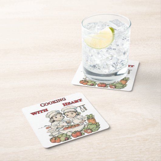 Papier Napkin Kartonnen Onderzetters (Insitu)