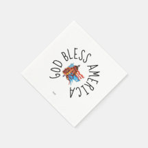 Papier Napkin: Onafhankelijkheidsdag