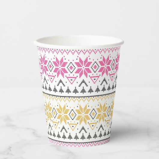 Papier Napkin Papieren Bekers (Voorkant)