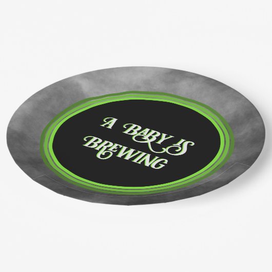 Papier Napkin Papieren Bordje (Gekanteld)