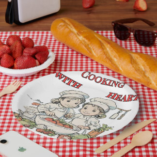 Papier Napkin Papieren Bordje