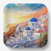 Papier Napkin Papieren Bordje (Voorkant)