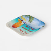 Papier Napkin Papieren Bordje (Gebogen)