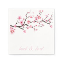 PAPIER NAPKIN : SAKURA CHERRY BLOSSOMS