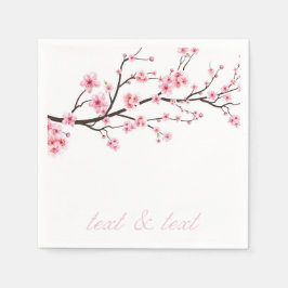 PAPIER NAPKIN : SAKURA CHERRY BLOSSOMS SERVET