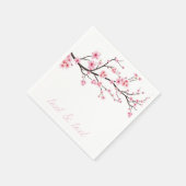PAPIER NAPKIN : SAKURA CHERRY BLOSSOMS SERVET (Hoek)