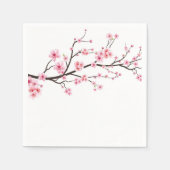 PAPIER NAPKIN : SAKURA CHERRY BLOSSOMS SERVET (Voorkant)