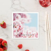 PAPIER NAPKIN : SAKURA : CHERRY BLOSSOMS SERVET (Insitu)