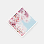 PAPIER NAPKIN : SAKURA : CHERRY BLOSSOMS SERVET (Hoek)