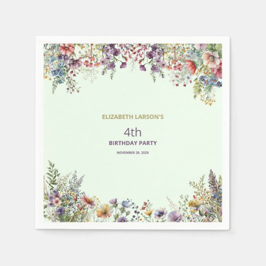 Papier Napkin Servet (Voorkant)