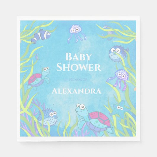 Papier Napkin Servet (Voorkant)