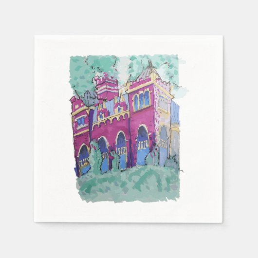 Papier Napkin Servet (Voorkant)