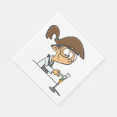 Papier Napkin Servet (Hoek)