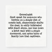 Papier Napkin Servet (Voorkant)