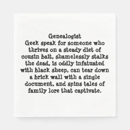 Papier Napkin Servet