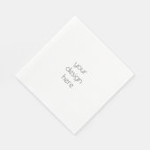 Papier Napkin Servet (Hoek)