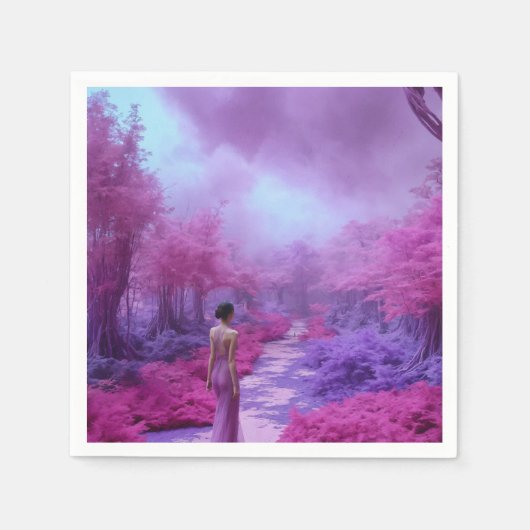 PAPIER NAPKIN SERVET (Voorkant)