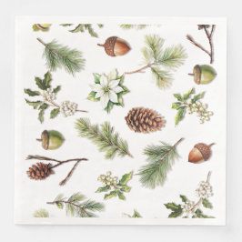 Papier Napkin Servet