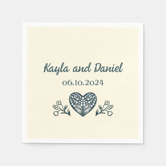 Papier Napkin Servet (Voorkant)