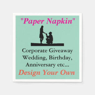 Papier Napkin Servet