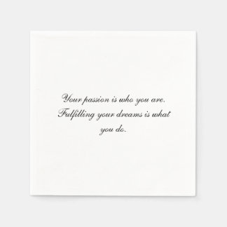 Papier Napkin Servet