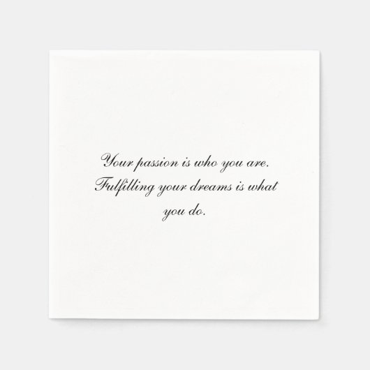 Papier Napkin Servet (Voorkant)