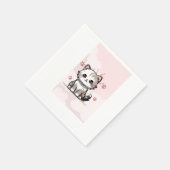 Papier Napkin Servet (Hoek)