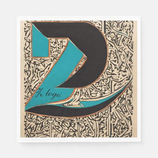 Papier Napkin Servet (Voorkant)