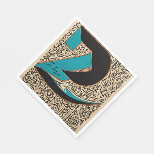 Papier Napkin Servet (Hoek)