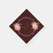Papier Napkin Servet (Hoek)