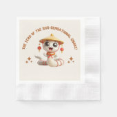 Papier Napkin Servet (Voorkant)