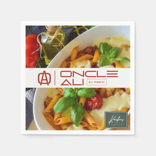 Papier Napkin Servet (Voorkant)